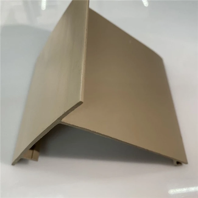 Brown Color Asa Extrusion Profile